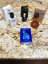 Men's Fragrance Lot: Ice Blanc, Nautica Blue, Unforgivable, Wild Country - New