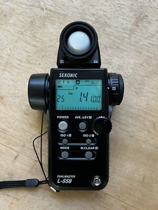Sekonic L-558 dual master light meter
