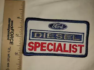 Ford Motor Company Service Specialist Patch Original Vintage Tech Embroidered - Picture 1 of 2
