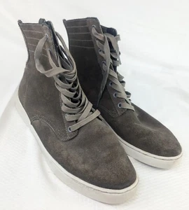 Men's Kr3w Gray Suede Mid Sneakers Size 10.5 - Bild 1 von 9