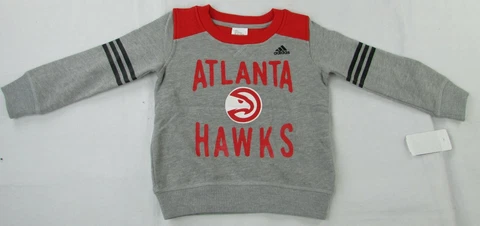 Atlanta Hawks NBA Adidas Youth's Long Sleeve Sweater Cover