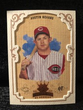 Austin Kearns Reds 2004 Donruss Diamond Kings Bronze Framed Baseball Card #64