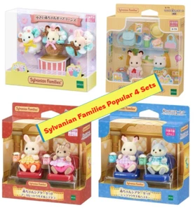 Sylvanian Families 4 Popular Sets Baby Theater, Baby Popcorns, Friendly Babies - Picture 1 of 5