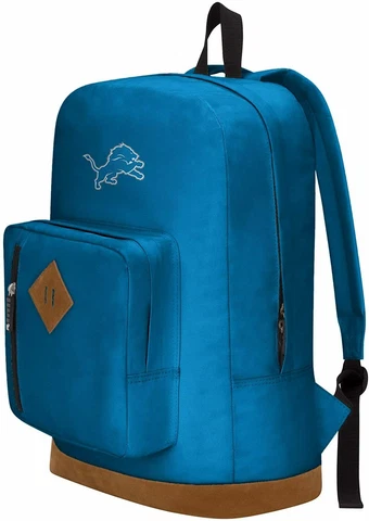 NWT NFL Detroit Lions Playbook Design Travel School Backpack Cover