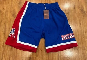 New England Patriots Mitchell & Ness Throwback Brand New Mesh Shorts Mens Large - Picture 1 of 5