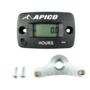 Apico Wireless Hour Meter With Bracket For Kawasaki KX 450F 2004-2016 Motocross - Picture 1 of 2