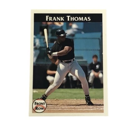 1992 Front Row Frank Thomas #NNO Frank Thomas Promo Chicago White Sox - Image 1 of 2