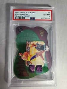 1997 Skybox E-X2001 KOBE BRYANT Gravity Denied #4 PSA 8 - Picture 1 of 2