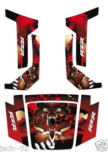 Racing WRAP vinyl QUAD POLARIS RANGER RZR 170 MINI BEAR UTV MODEL 2009 - 2018 - Picture 1 of 1