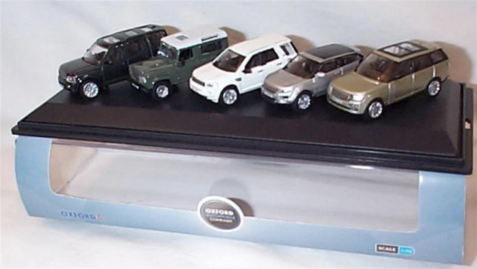 Oxford 76SET44 SET44 1/76 OO Land Range Rover Evoque Discovery Freelander New - Image 1 of 1