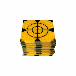 New 100PCS Paste Up Reflector Sheet Reflective Target 20x20mm for Total Station - Picture 1 of 6
