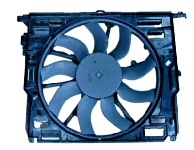 2011-15 BMW 535i 650i 740i 740li F10 F01 F02⭐ВЕНТИЛЯТОР РАДИАТОРА ОХЛАЖДЕНИЯ с КОЖУХОМ⭐F2  - Изображение 1 из 4