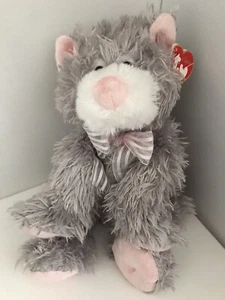 2005 Ty Classic 12” Caboodle Grey Cat Soft Toy Plush - Picture 1 of 7