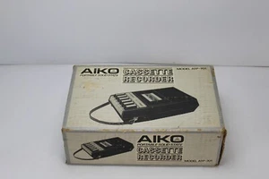 VINTAGE AIKO ATP-701 Japan Solid State Cassette Recorder With Box - Picture 1 of 15