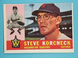 1960 Topps Steve Korcheck Washington Senators #56 EX OC ⚾ - Picture 1 of 2