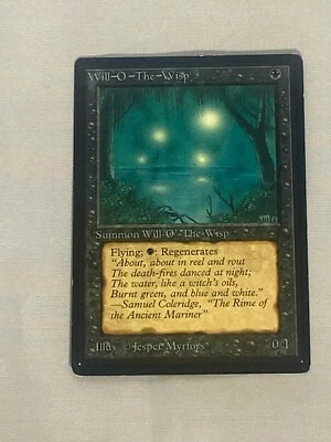 MTG Will-O-The-Wisp Beta Magic the Gathering - Image 1 of 4