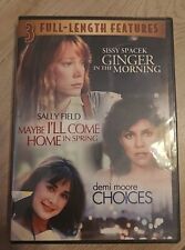 3 Movie DVD Ginger In The Morning / Maybe I'll Come Home In Spring / Choices 