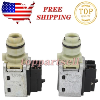 Juego de 2 solenoides de cambio de transmisión para Chevrolet Cobalt Cobalt HHR 4T40E 4T45E Foto 1 de 4