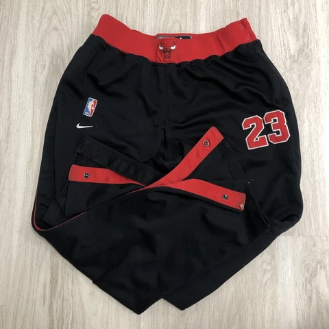 Nike Michael Jordan #23 Chicago Bulls NBA Warm Up Pants Authentic Tearaway Large Cover