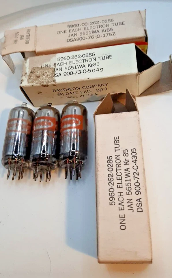 Konvolut Raytheon 5651WA Röhre Elektronenröhre Radioröhre Tube - Bild 1 von 1