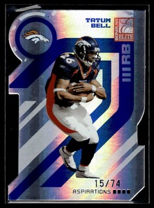 2005 Donruss Elite Tatum Bell Aspirations  #28