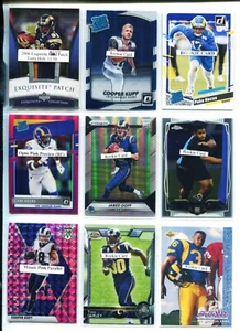 Rams, Puka Nacua, Kupp, Akers, Donald, Goff, Rookies Team Sets 240 Card Lot READ - Picture 1 of 24
