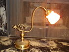 FENTON Piano Bridge CRANBERRY Opalescent SWIRL flower lamp