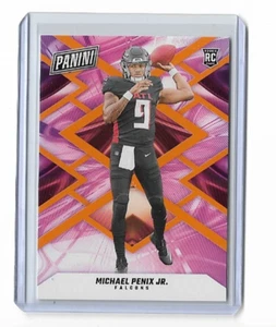 2024 Panini Black Friday Michael Penix Jr. Orange #'D 07/15 #RC11 - Picture 1 of 2