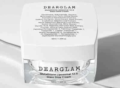 Dearglam Glutathione Liposomal 12.5 Glass Glow Cream 50ml Elasticity Anti-Aging - Image 1 of 4