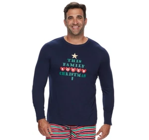 Big & Tall Jammies For Your Families "This Family Loves Christmas" Pajama Top () - Picture 1 of 2