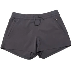 Kuhl Shorts Womens Sz M Gray Athleisure Athletic Climbing Elastic Waist - Bild 1 von 6