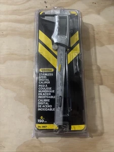 General Tools 6" Digitaler Messschieber Edelstahl NEU VERSIEGELT VERSAND AM SELBEN TAG 146-7 - Bild 1 von 2