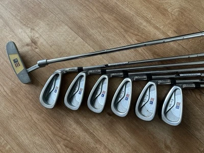 USKG UL-12 Completo Jr Golf Set 5-P + Putter Pitching Wedge Ferri US Bambini Giovani - Immagine 1 di 4