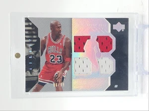 MICHAEL JORDAN 2006-07 UPPER DECK BLACK QUAD PATCH BULLS #3 /99 Q4969 - Picture 1 of 2
