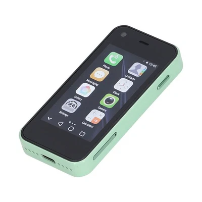 XS15 3G Mini Smartphone 2.5 Inch WiFi GPS Quad Core Android 9.0 Cell Phone Green - Image 1 of 4