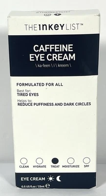 The INKEY List Caffeine Eye Cream, Reduce Eye Puffiness and Dark Circles 0.5oz - Image 1 of 4