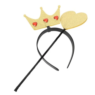  1 Set Prinzessin Party Gastgeschenke Glitzer Herz Fee Zauberstäbe Krone Stirnbänder für - Bild 1 von 4