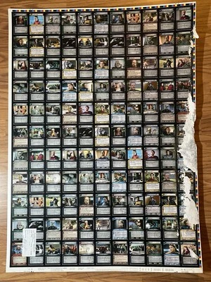Star Trek CCG 2E Necessary Evils Common Uncut Factory Sheet - Damaged - Image 1 of 4