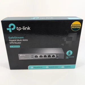 TP-Link TL-R600VPN SafeStream Wired Internet Gigabit Broadband VPN Router - Picture 1 of 6
