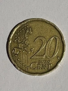 Moneda De 20 Céntimos de Euros de Italia 2022 - Imagen 1 de 7