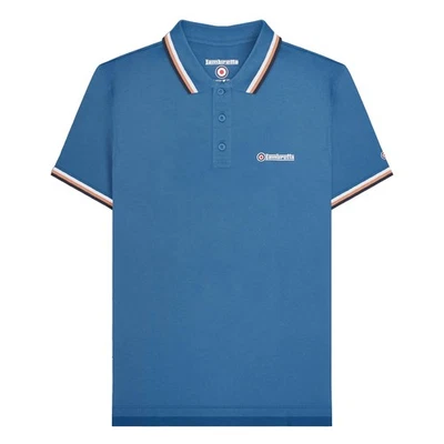 Lambretta  Polo SS25 Triple Punta para Hombre (LB285) UTLB285_2 - Imagen 1 de 3