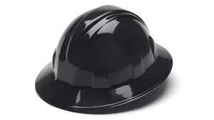 Sombrero duro de ala completa Pyramex Safety serie SL, suspensión de trinquete de 4 puntos, negro, - Imagen 1 de 5