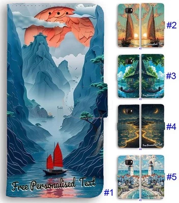 Personalised Text Phone Cover For HTC U Ultra Play 12+ 11 X9 X10 530 820 - Image 1 of 4