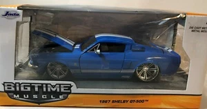 Jada Bigtime Muscle 1:24 1967 Shelby GT-500 Car - Picture 1 of 4