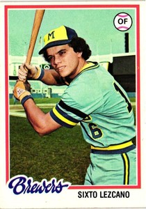 SIXTO LEZCANO 1978 Topps #595  FREE SHIP 50% OFF SALE  B1010R2S15P11