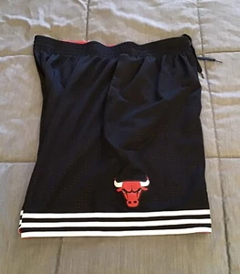 ADIDAS~NBA CHICAGO BULLS BASKETBALL SHORTS~MESH~SZ:20”~L🏀🏀K - Picture 1 of 10