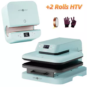 HTVRONT Automatic Heat Press Machine Tumbler Mug Heat Press T-Shirt Sublimation - Picture 1 of 22
