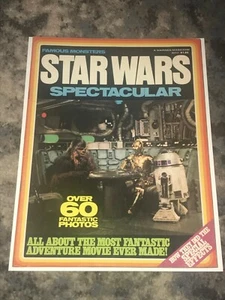 BERÜHMTE MONSTER STAR WARS SPEKTAKULÄR 1977 MAGAZIN HARRISON FORD MARK HAMILL - Bild 1 von 4