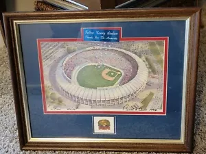 Atlanta Braves FULTON COUNTY STADIUM Final Season Framed Wall Art James Dunn - Picture 1 of 11