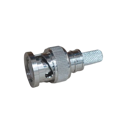 BNC Male Plug LMR-240 Coaxial Connector Times Microwave Crimp HAM - EZ-240-BM-X - Image 1 of 4